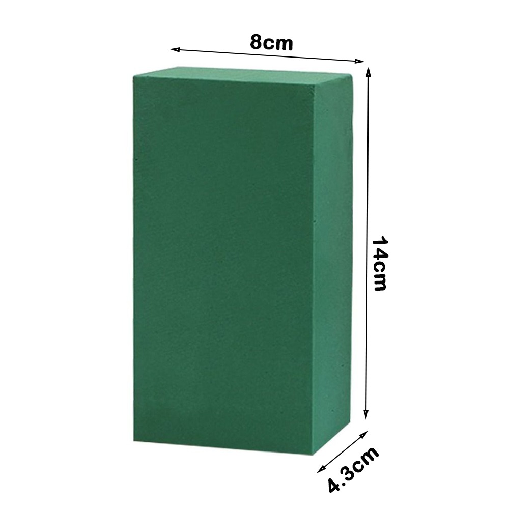 Bouquet Holder Foam - Зеленые прямоугольные блоки из пенопласта для