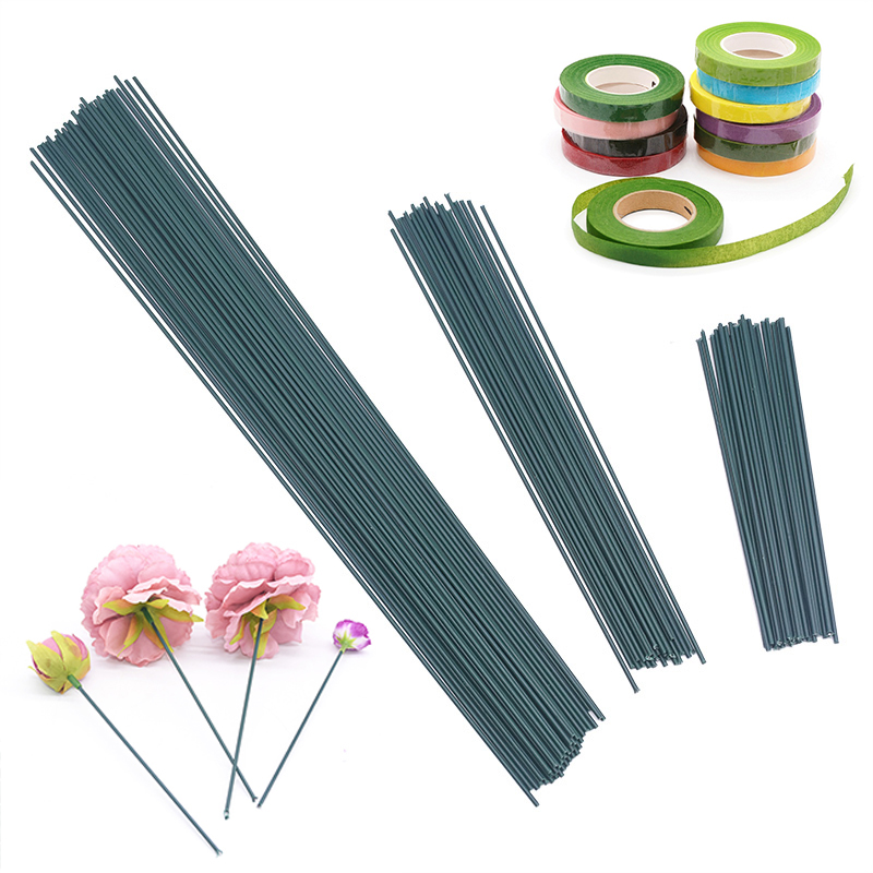 Floral Tape Green - Стебель искусственного цветка, 15/25/40 см, 20