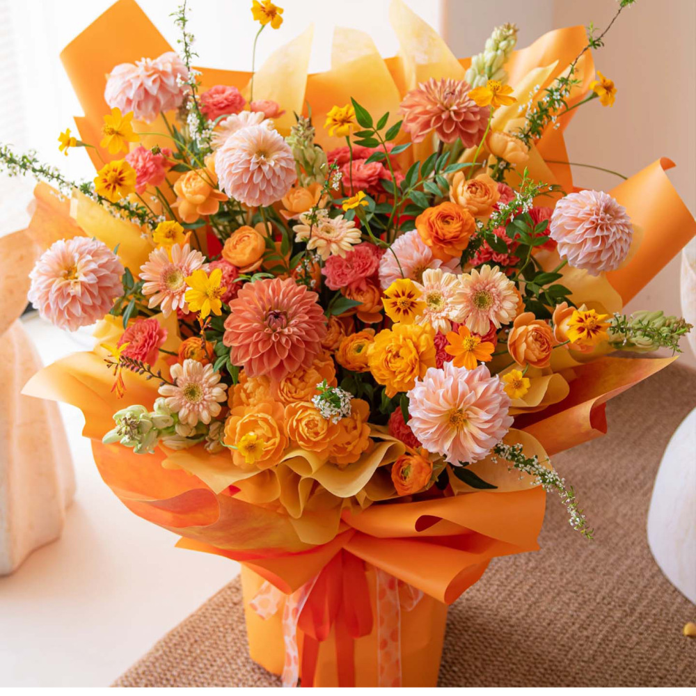 The Florist Supply Shop - Премиальная упаковочная бумага для цветов, водонепроницаемый