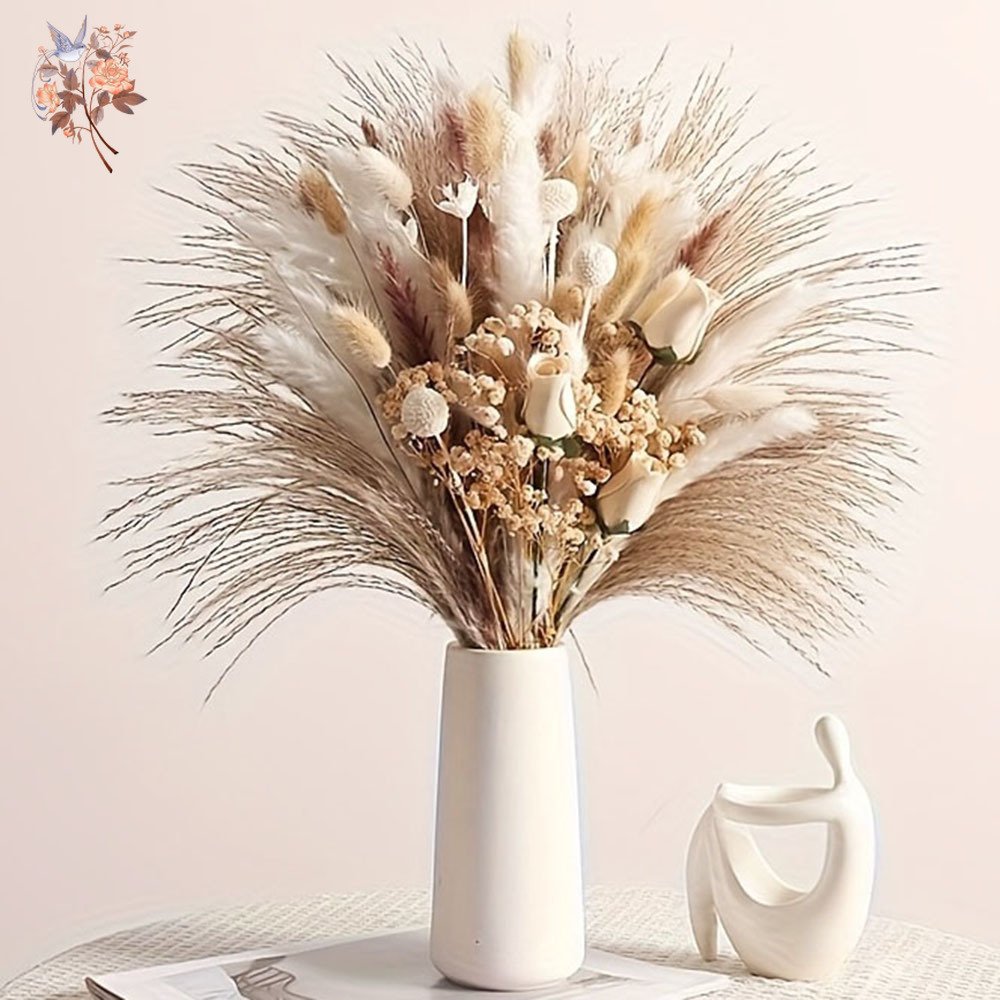 80 шт. Искусственные сухоцветы – обзор и цена Dried Flower Bunch
