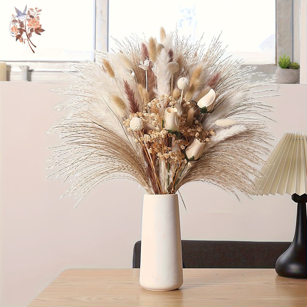 80 шт. Искусственные сухоцветы – обзор и цена Dried Flower Bunch