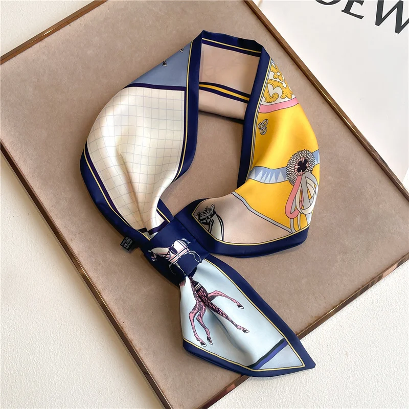 Роскошный брендовый узкий шейн – обзор и цена Ribbon Wired Satin