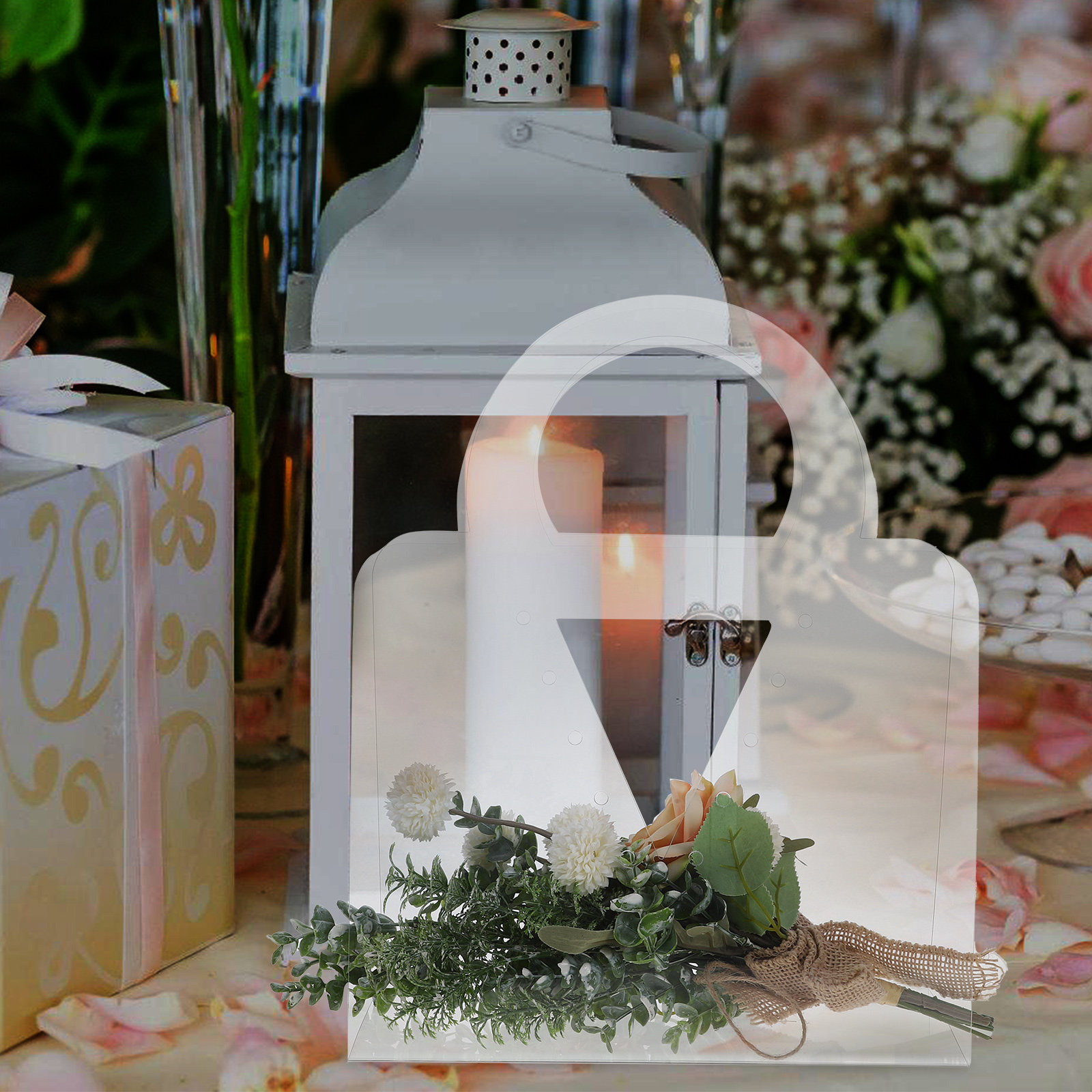 Набор из 4 прозрачных подарочн – обзор и цена The Florist Supply Shop
