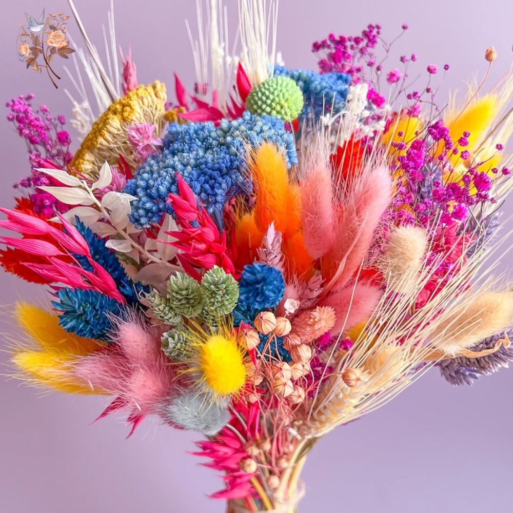 Красочные сушеные цветы, сваде – обзор и цена Dried Flower Bunch