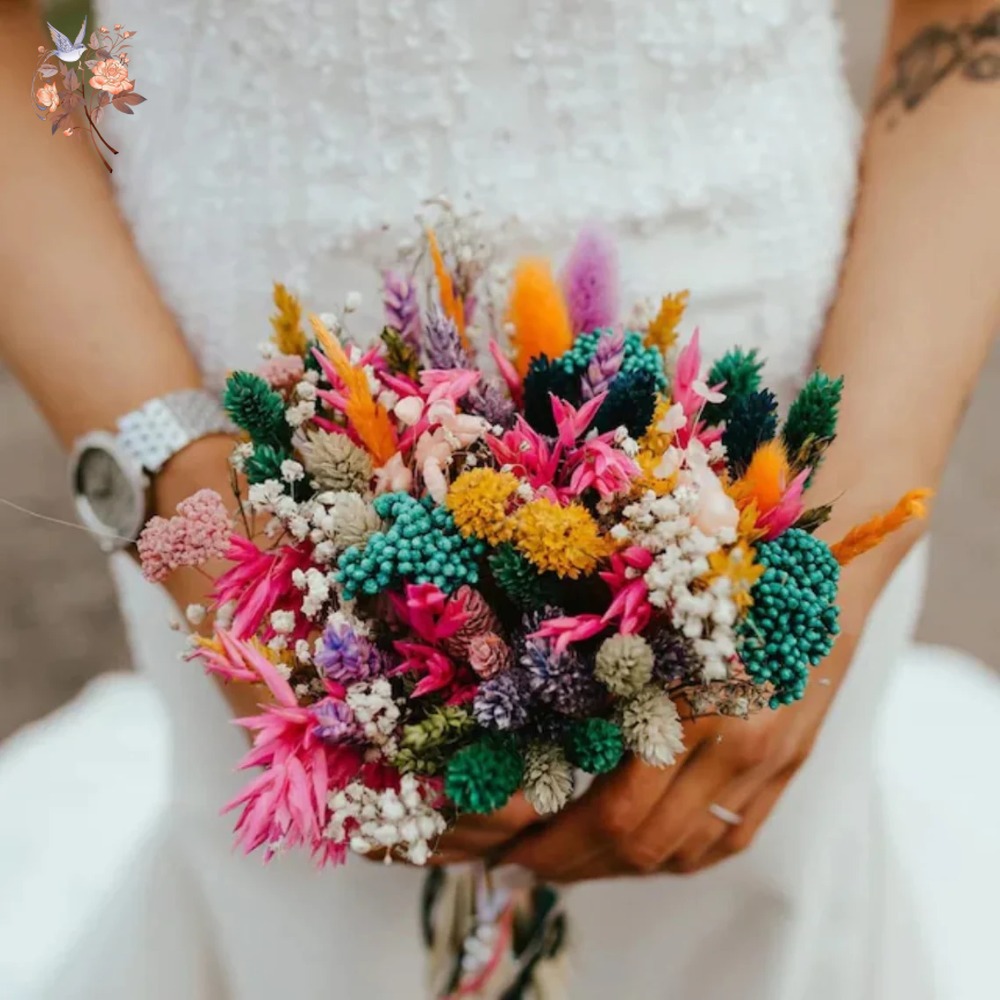 Красочные сушеные цветы, сваде – обзор и цена Dried Flower Bunch