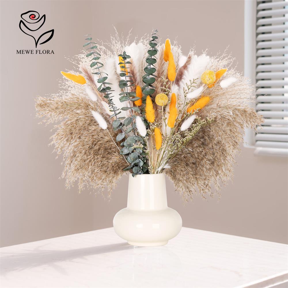 65 шт. оранжевый букет из памп – обзор и цена Dried Flower Bunch