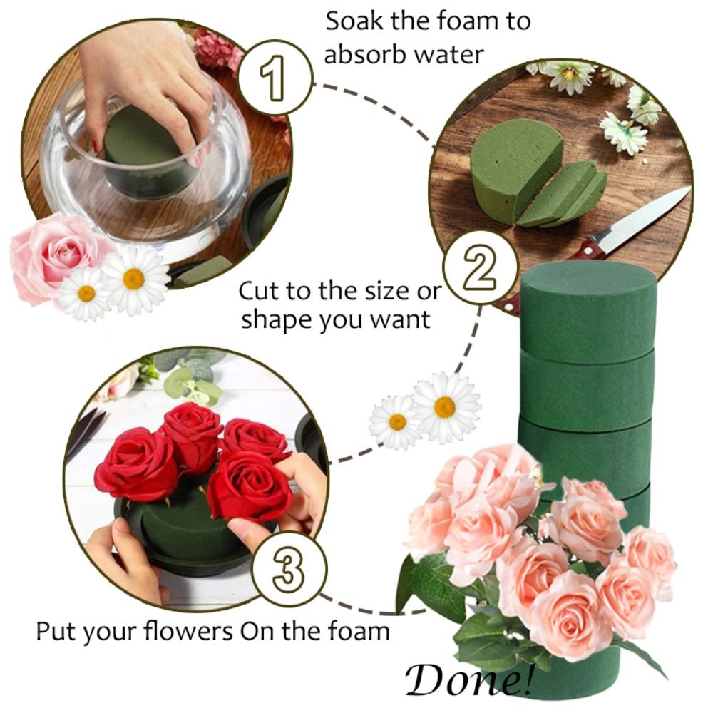 Флористическая пена для цветов – обзор и цена Bouquet Holder Foam