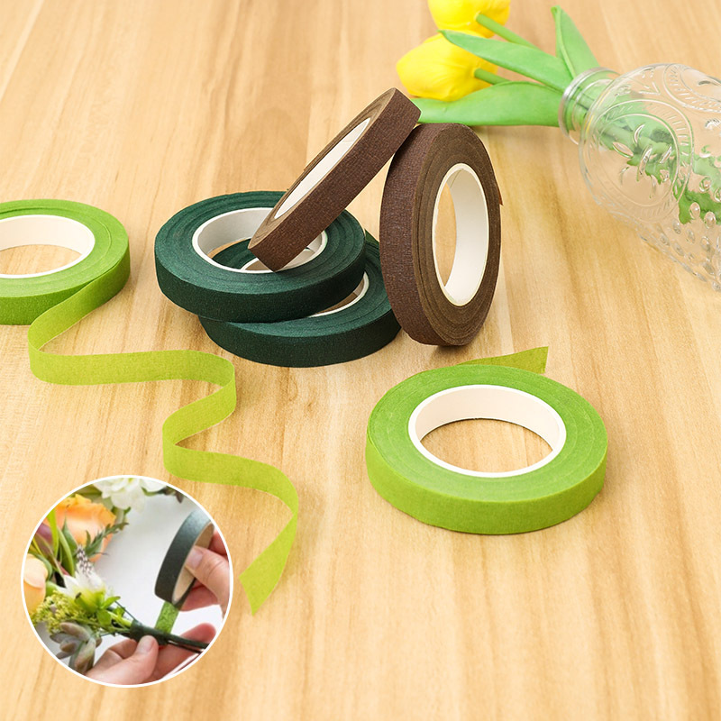 Тканевая лента ручной работы с – обзор и цена Floral Tape Green