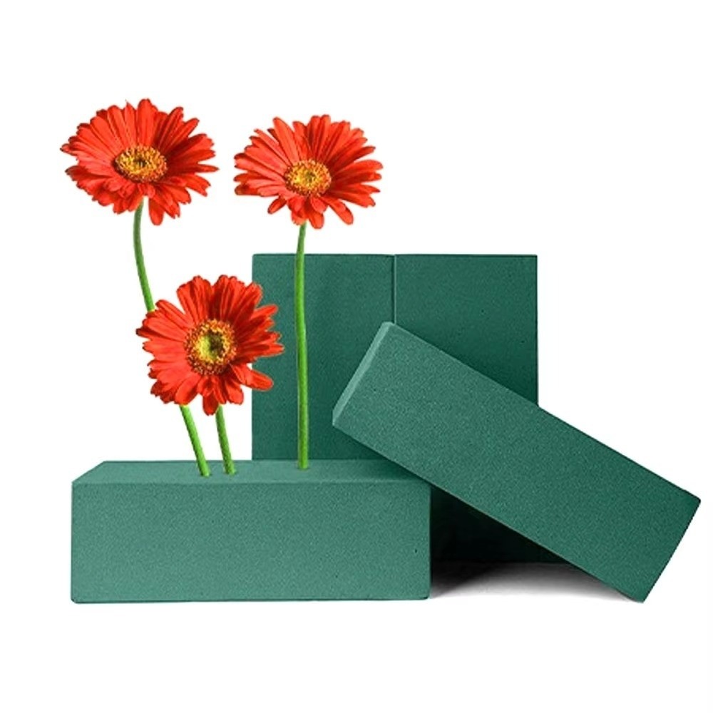 Зеленые прямоугольные блоки из – обзор и цена Bouquet Holder Foam