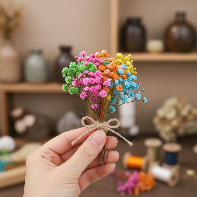 Бутоньерка для жениха/подружки – обзор и цена Dried Flower Bunch