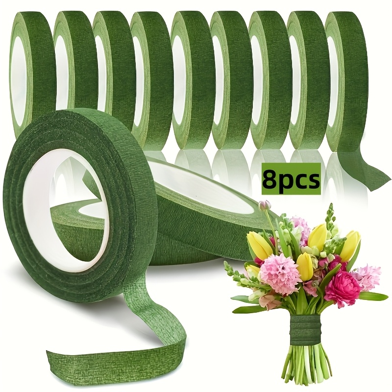 1. 8 шт. зеленой самоклеящейся – обзор и цена Floral Tape Green