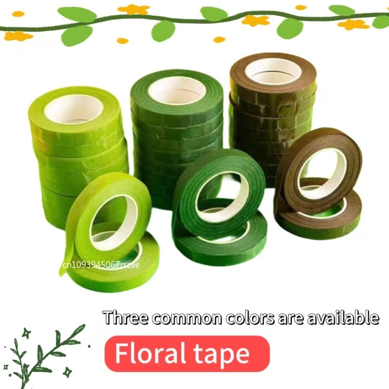Зеленая водонепроницаемая клей – обзор и цена Floral Tape Green